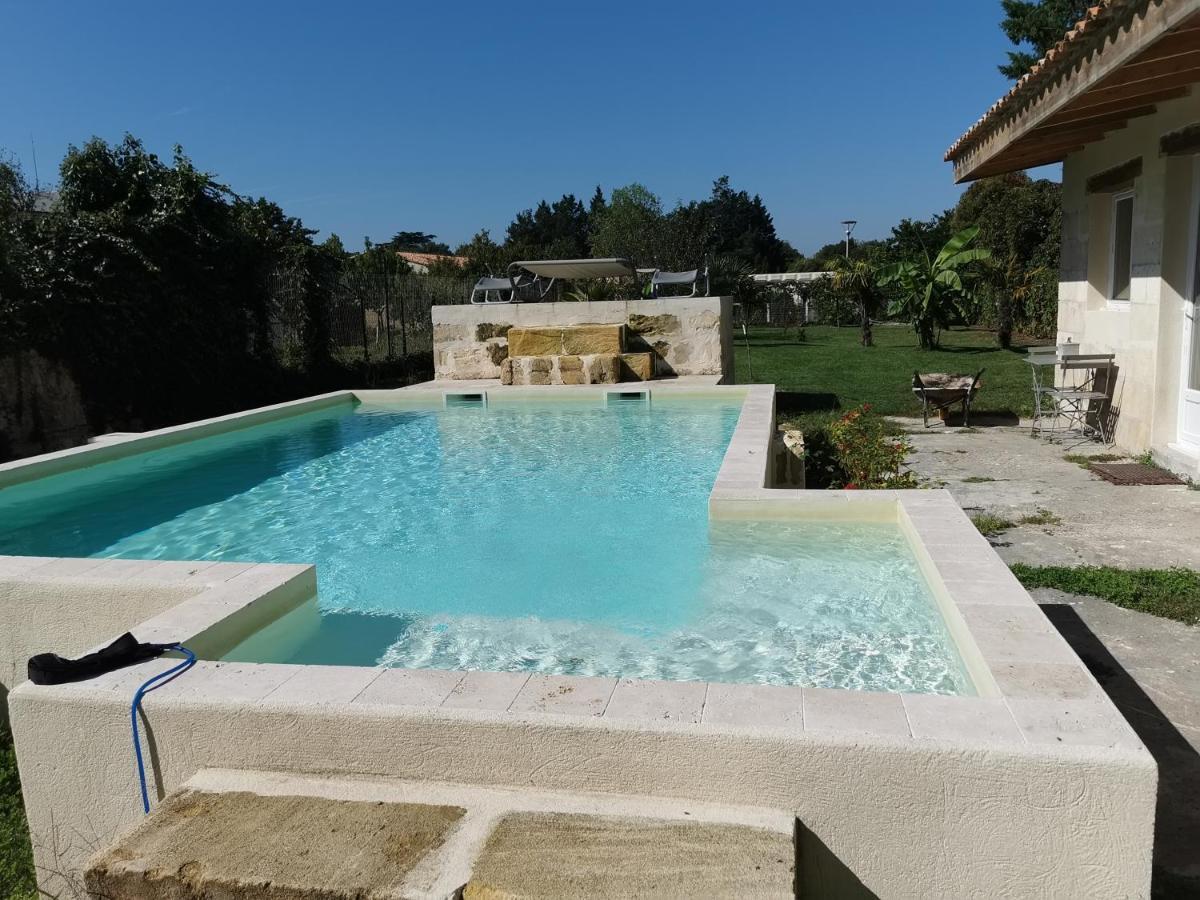 Jolie Villa Avec Piscine Dans Le St Emilionnais Sainte-Terre Εξωτερικό φωτογραφία