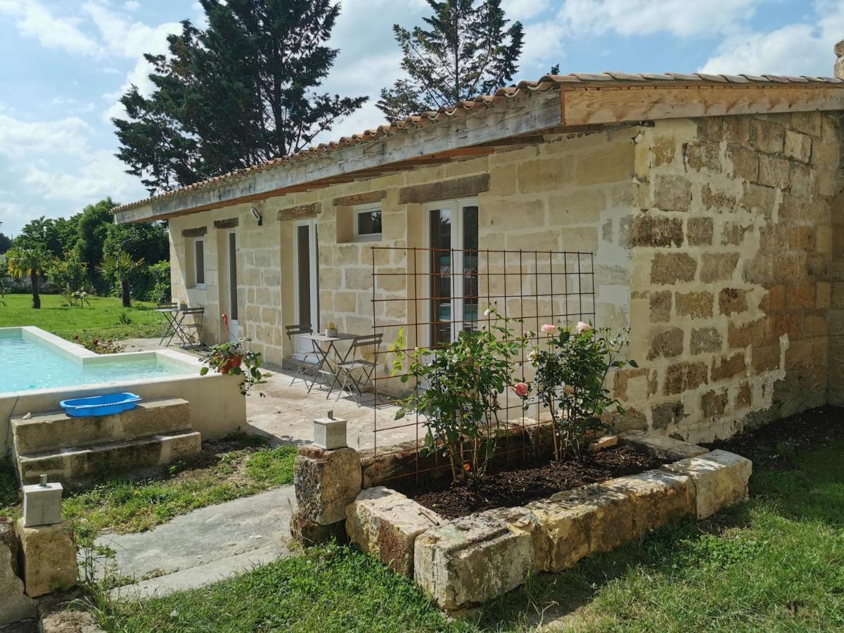 Jolie Villa Avec Piscine Dans Le St Emilionnais Sainte-Terre Εξωτερικό φωτογραφία