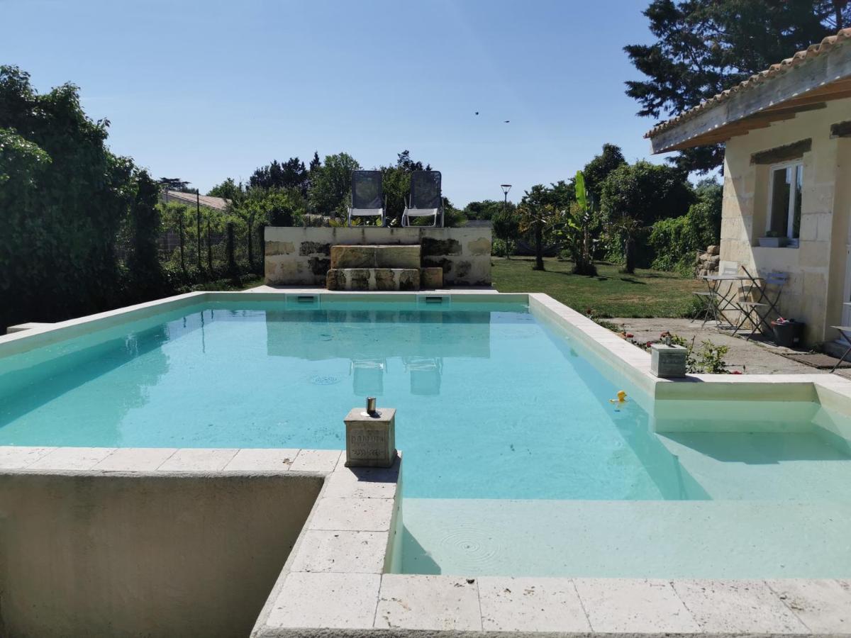 Jolie Villa Avec Piscine Dans Le St Emilionnais Sainte-Terre Εξωτερικό φωτογραφία