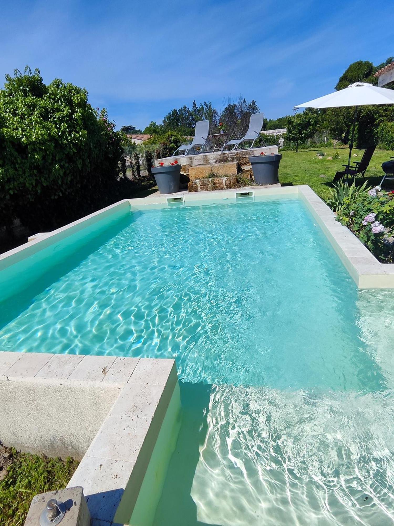 Jolie Villa Avec Piscine Dans Le St Emilionnais Sainte-Terre Εξωτερικό φωτογραφία